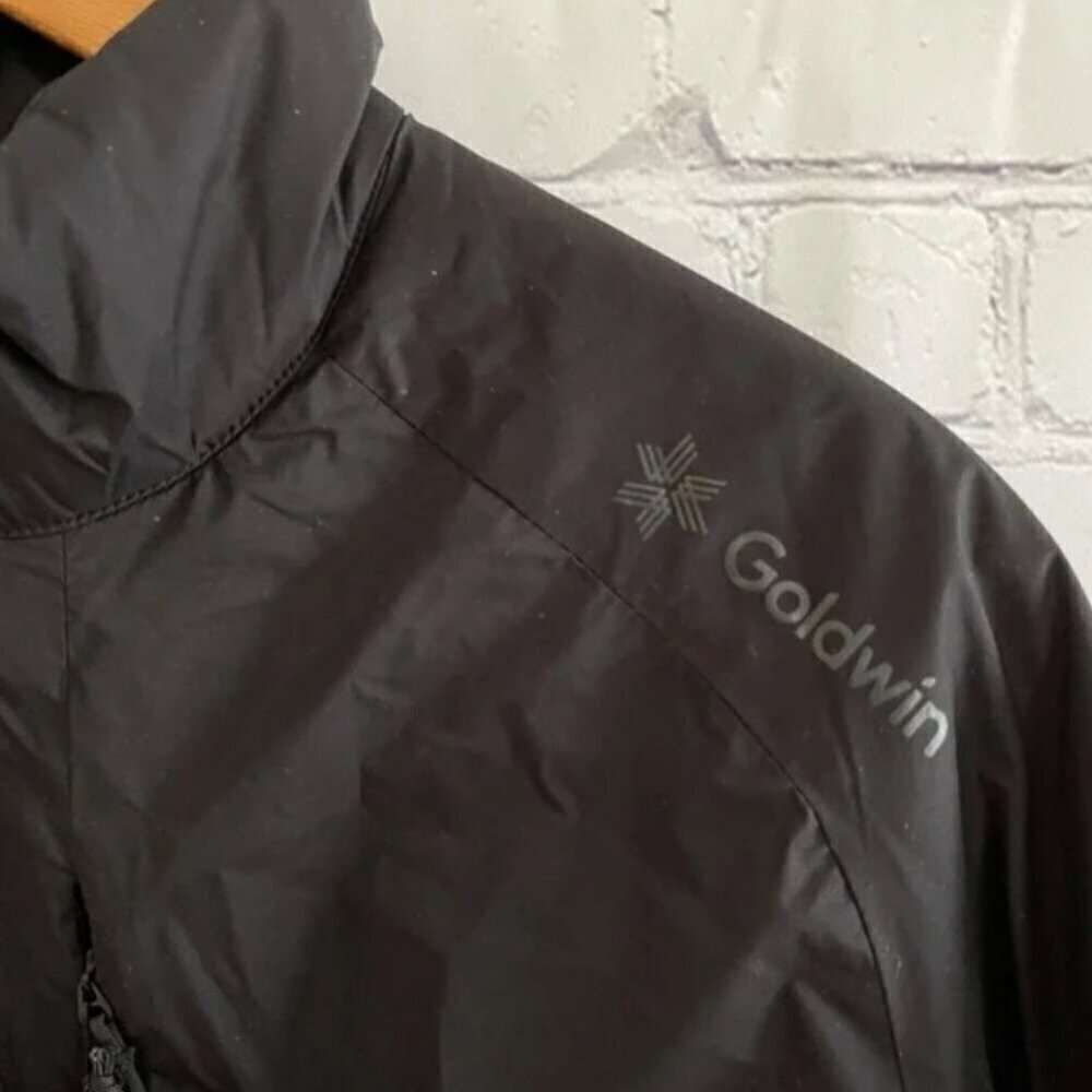Goldwin Insulated Pullover Jacket Black Medium NW… - image 6